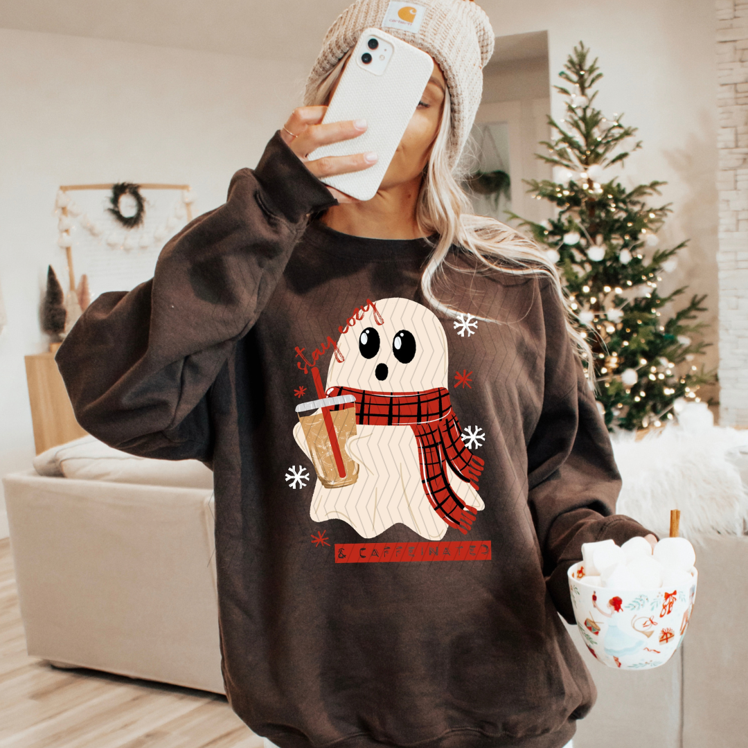 Stay Cozy Winter Ghostie DTF