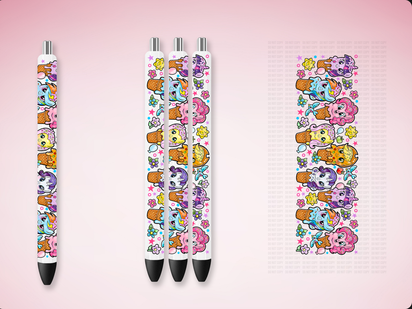 Little Pony Ice Cream Pen Wrap