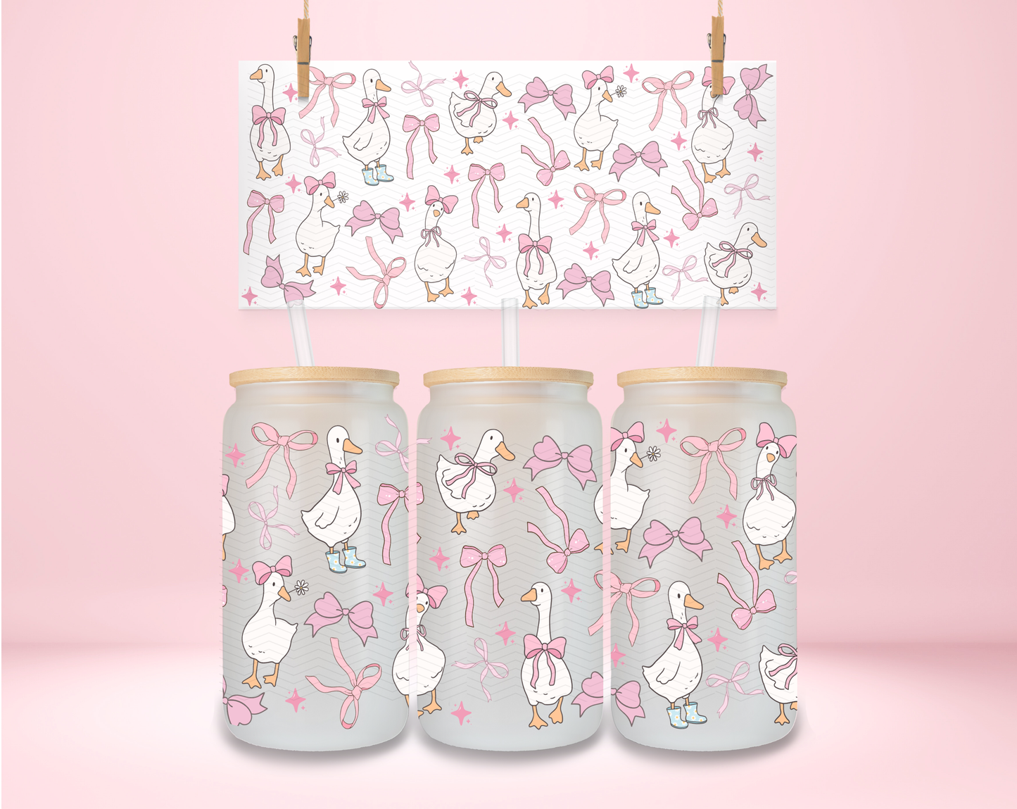 Coquette Geese UVDTF Wrap