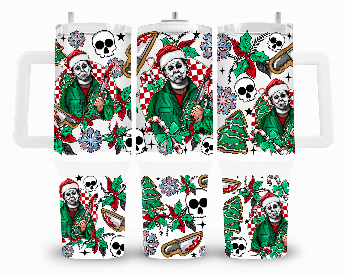Slay Bells Ring 40oz UVDTF Wrap
