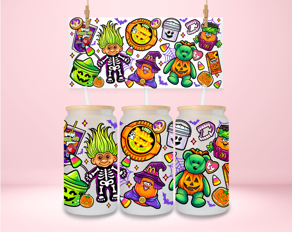 90s Halloween UVDTF Wrap