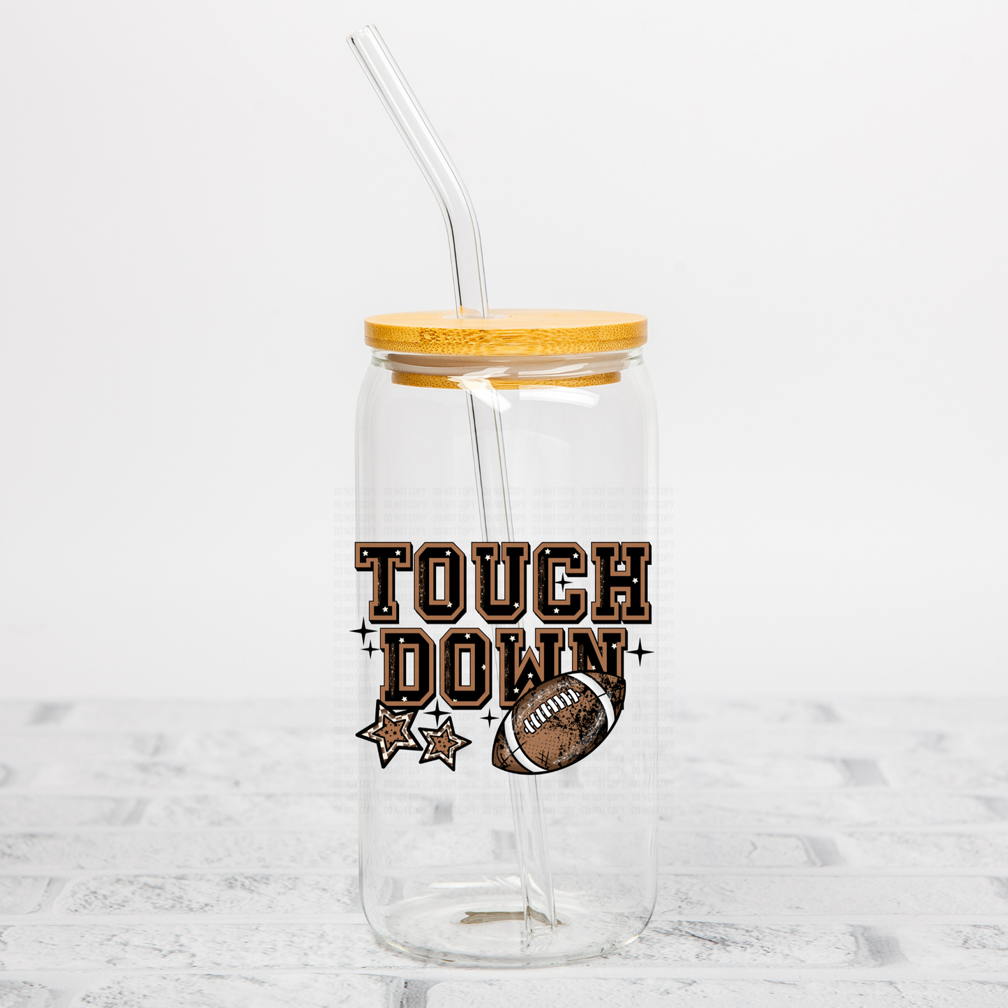 Touch Down UVDTF Decal