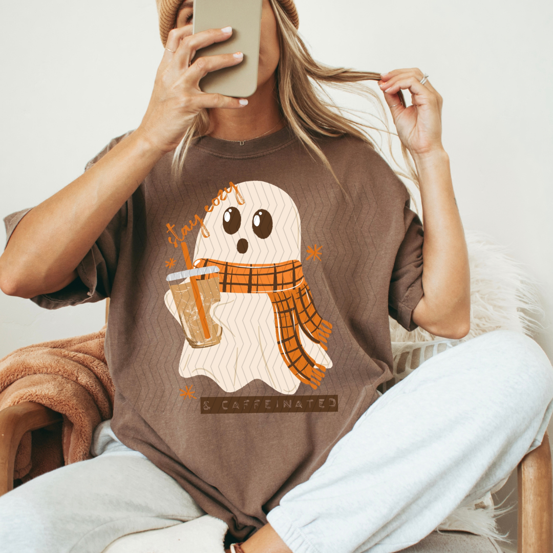 Stay Cozy Fall Ghostie DTF