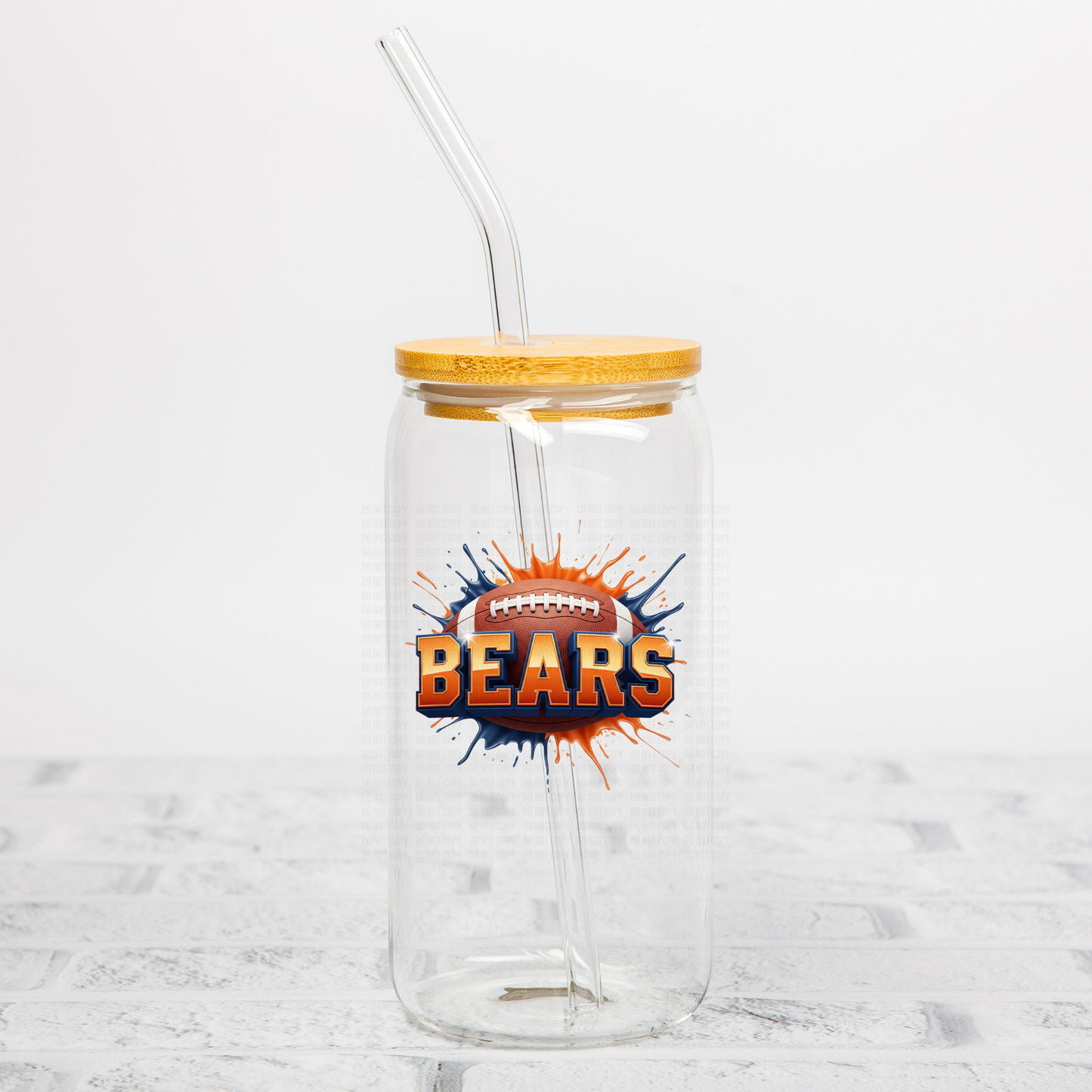 Bears Football UVDTF Decal