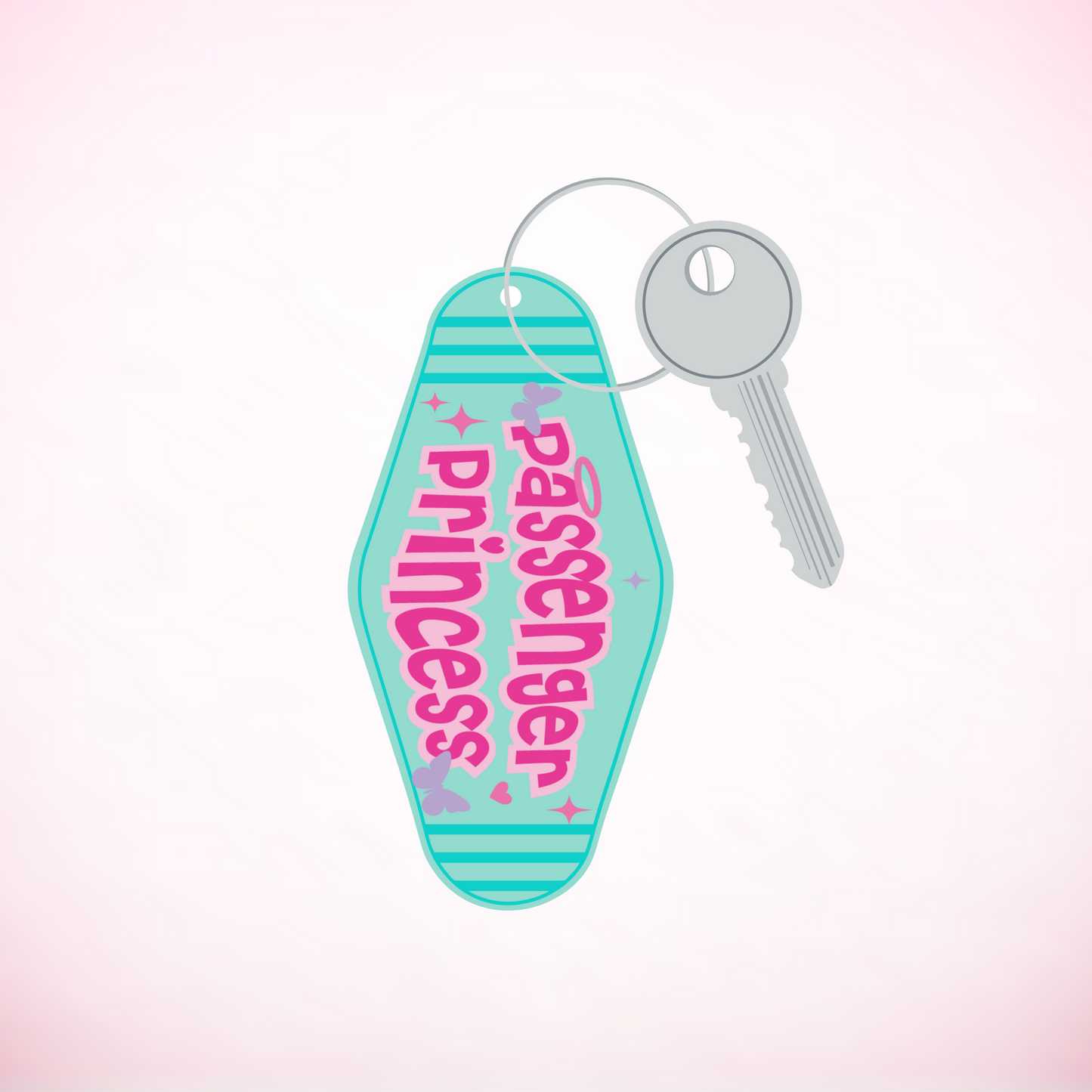 Passenger Princess Motel Keychain UVDTF Decal
