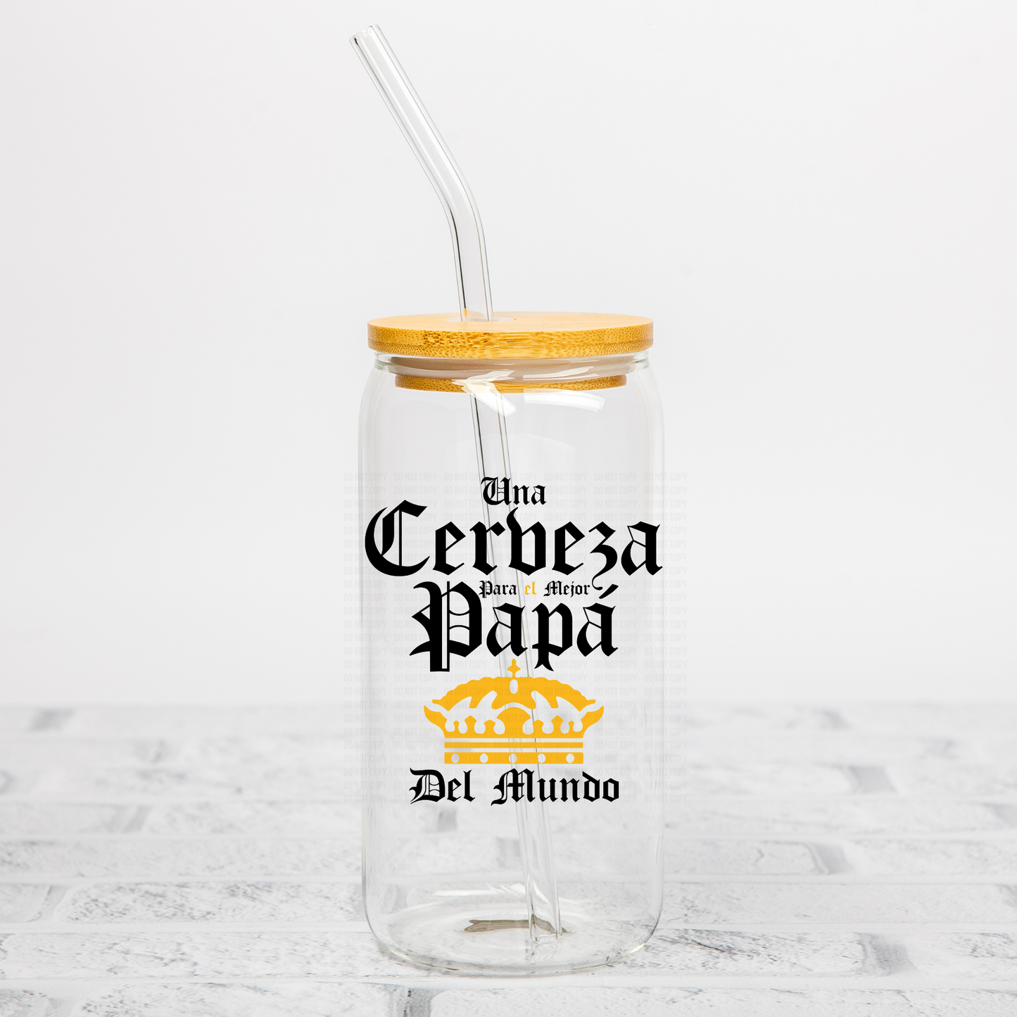 Una Cerbeza Para El Mejor Papa UVDTF Decal
