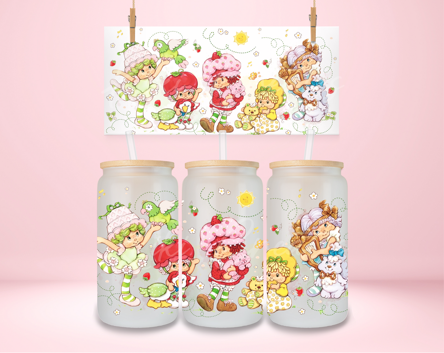 Shortcake and Friends UVDTF Wrap