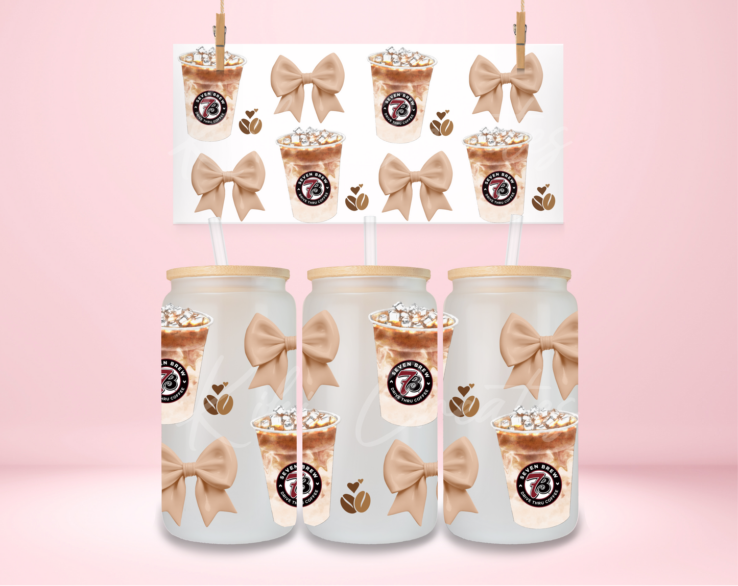 7Brew Coquette UVDTF Wrap