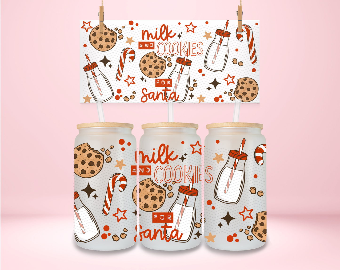 Milk and Cookies UVDTF Wrap