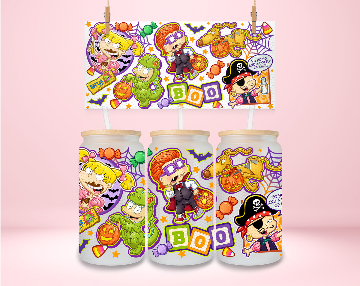 Rugrats Halloween UVDTF Wrap