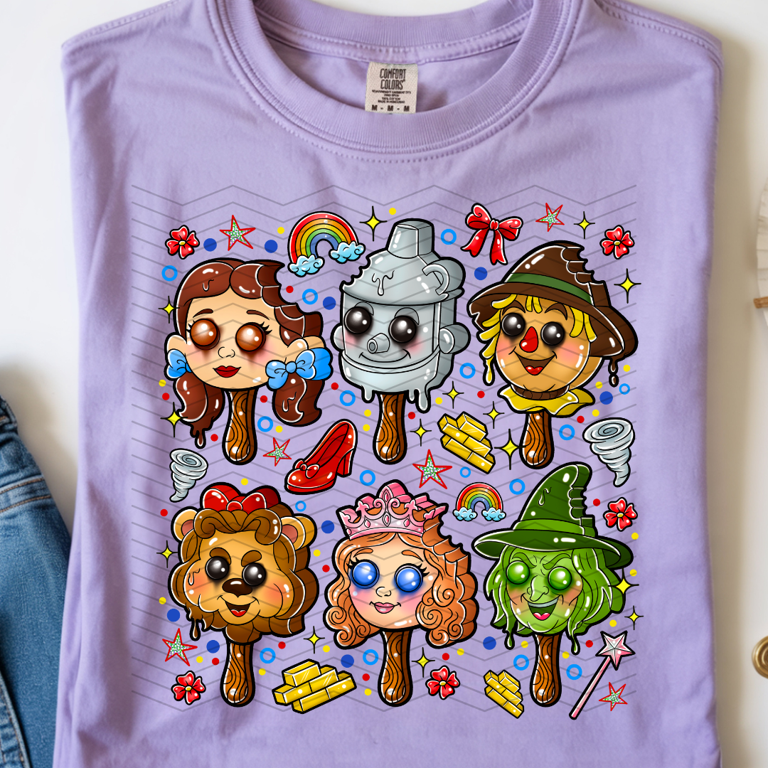 Wizard Of Oz Ice Cream DTF