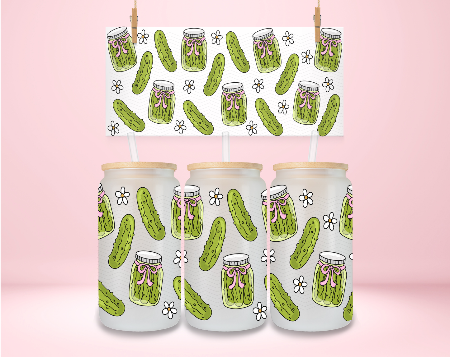 Pickle Coquette UVDTF Wrap