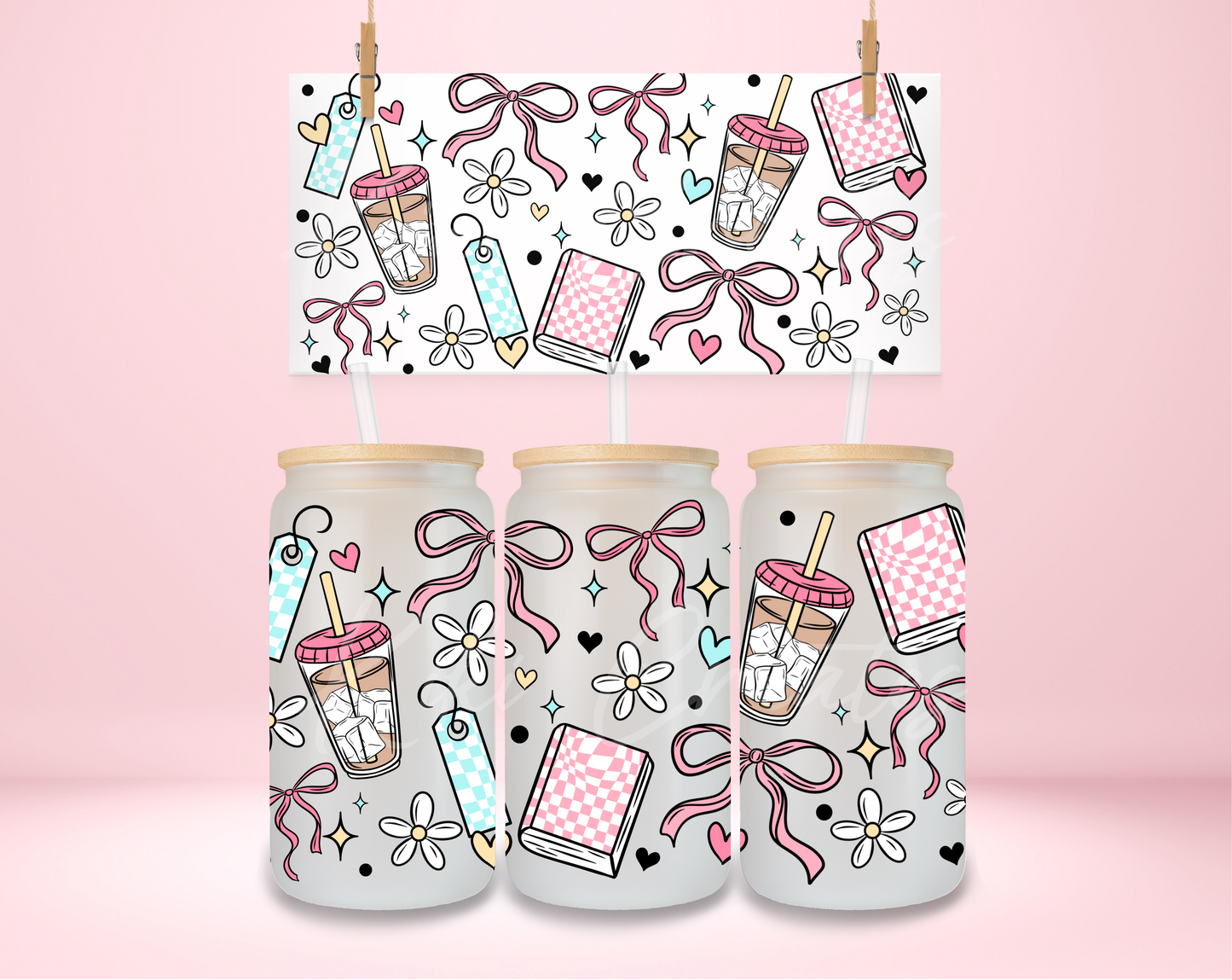 Coquette Book Club UVDTF Wrap