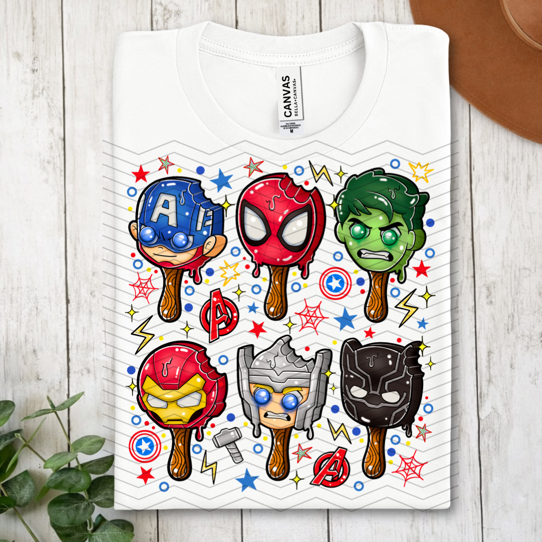 Superhero Ice Cream DTF