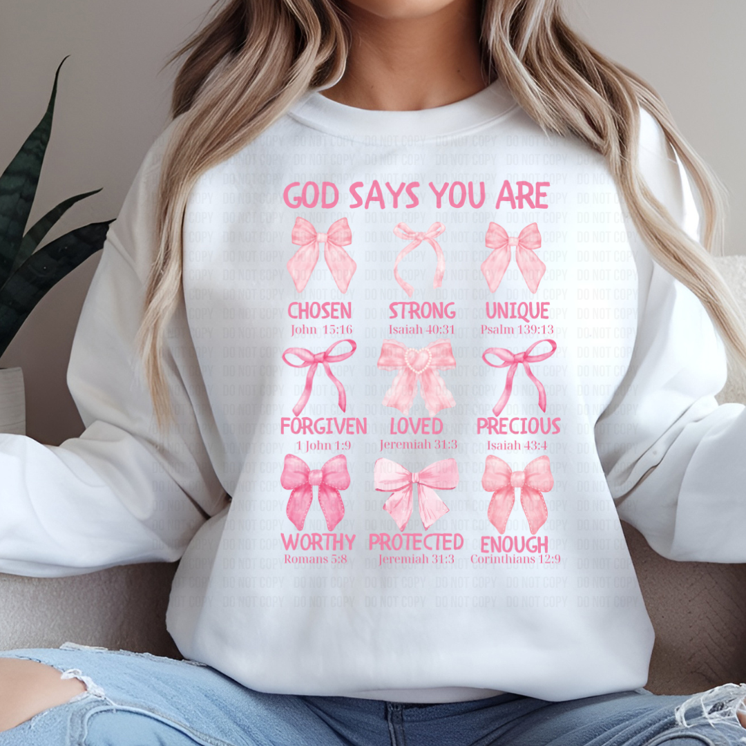 Coquette God Says You Are DTF