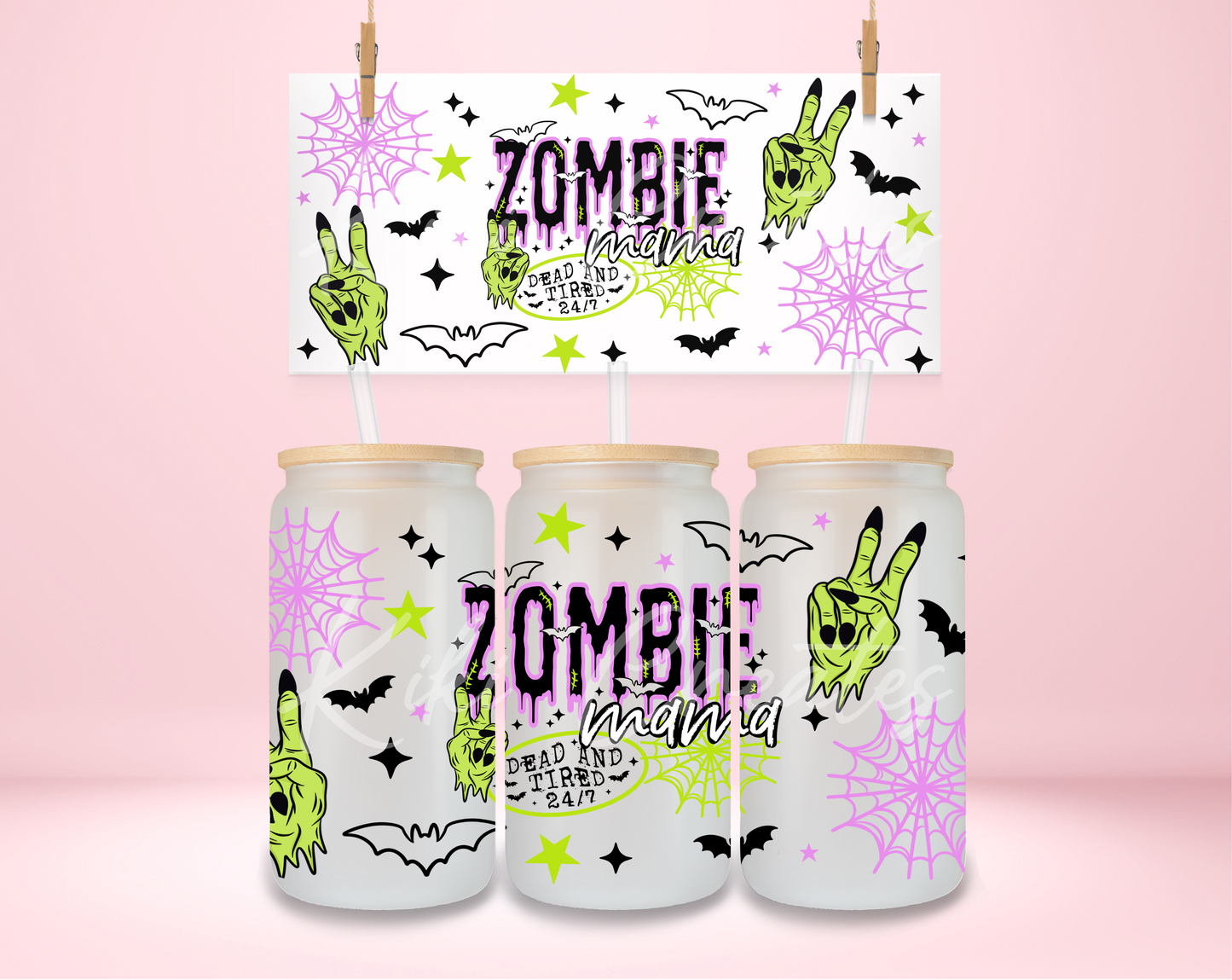 Zombie Mama UVDTF Wrap