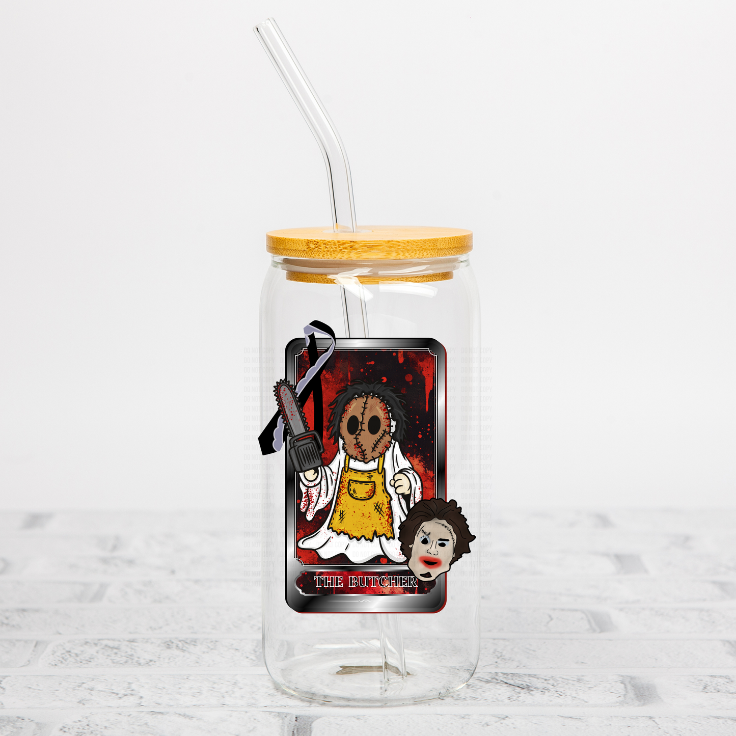 The Butcher Card UVDTF Decal