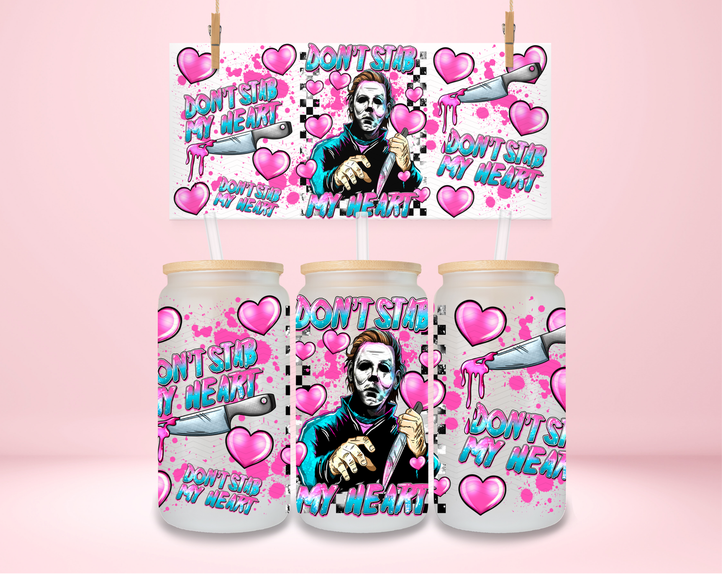 Don't Stab My Heart UVDTF Wrap