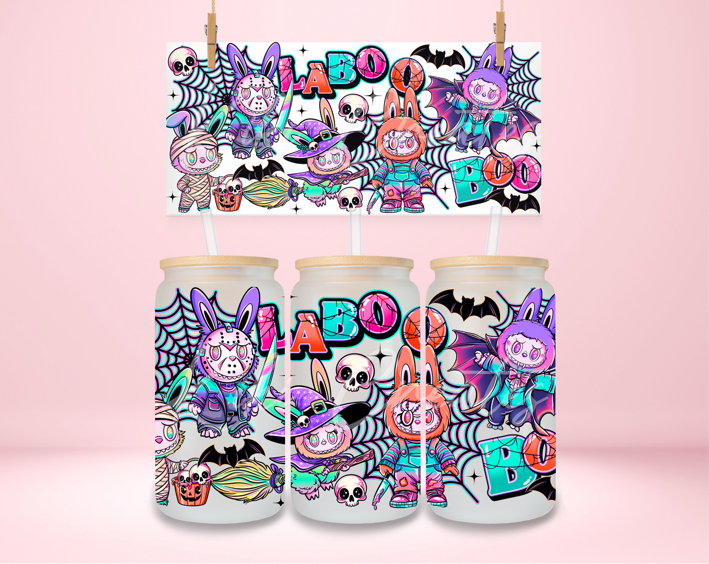 Laboo Boo Halloween UVDTF Wrap