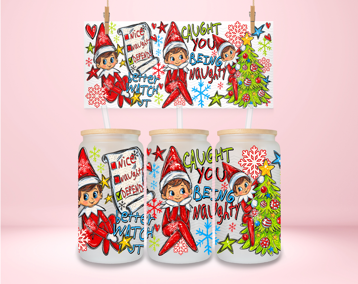 Magic Christmas Elf UVDTF Wrap