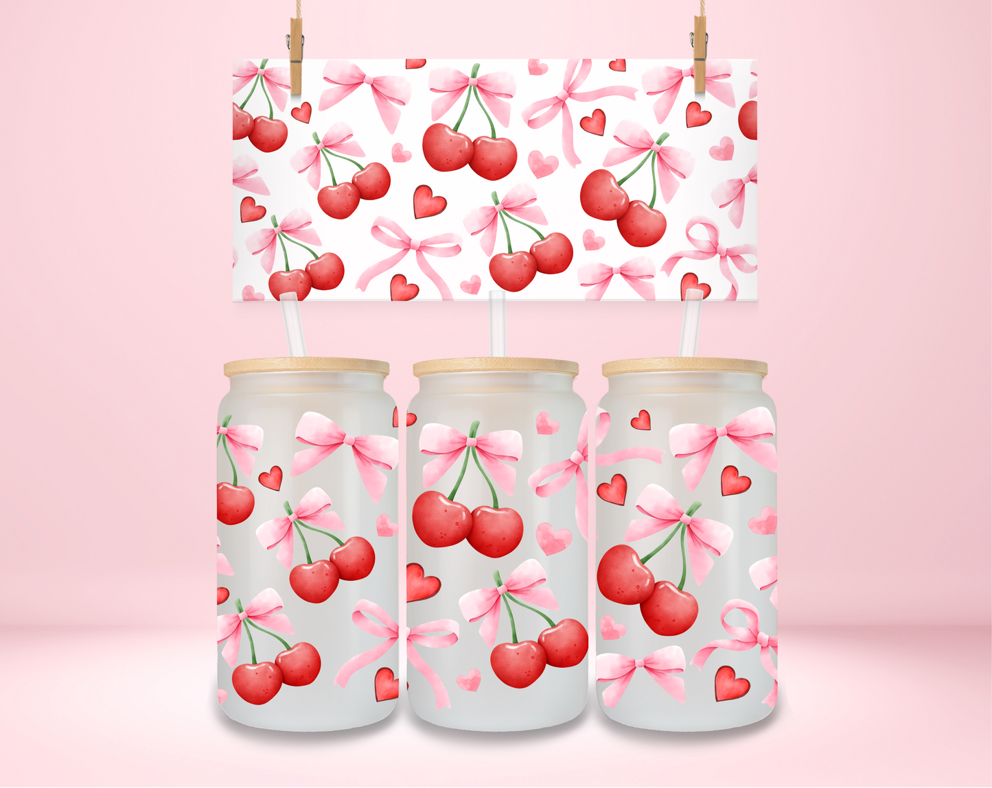 Cherry Coquette UVDTF Wrap
