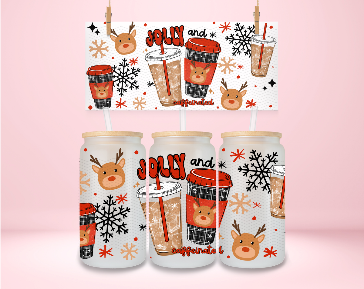 Jolly and Caffeinated UVDTF Wrap
