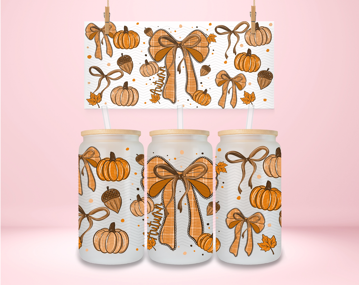 Autumn Coquette UVDTF Wrap