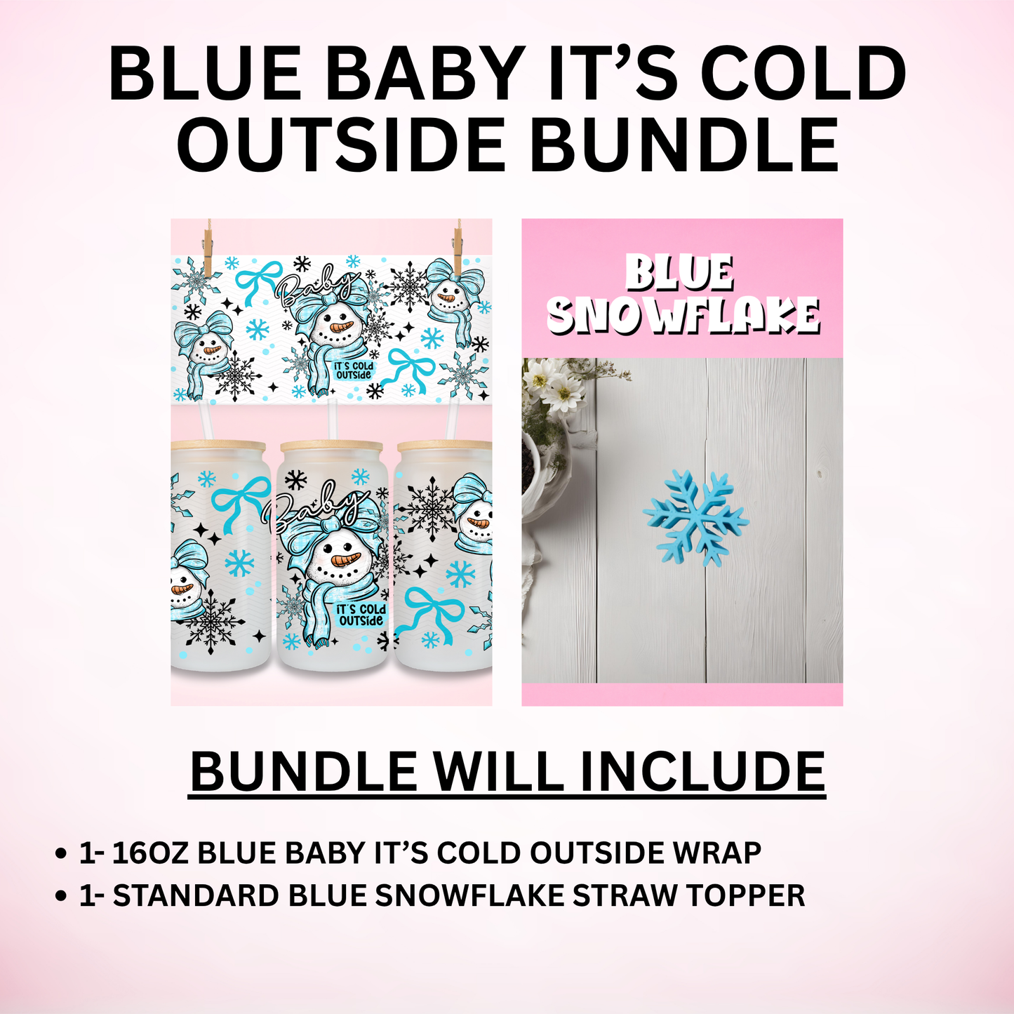 Blue Baby It's Cold Outside Bundle
