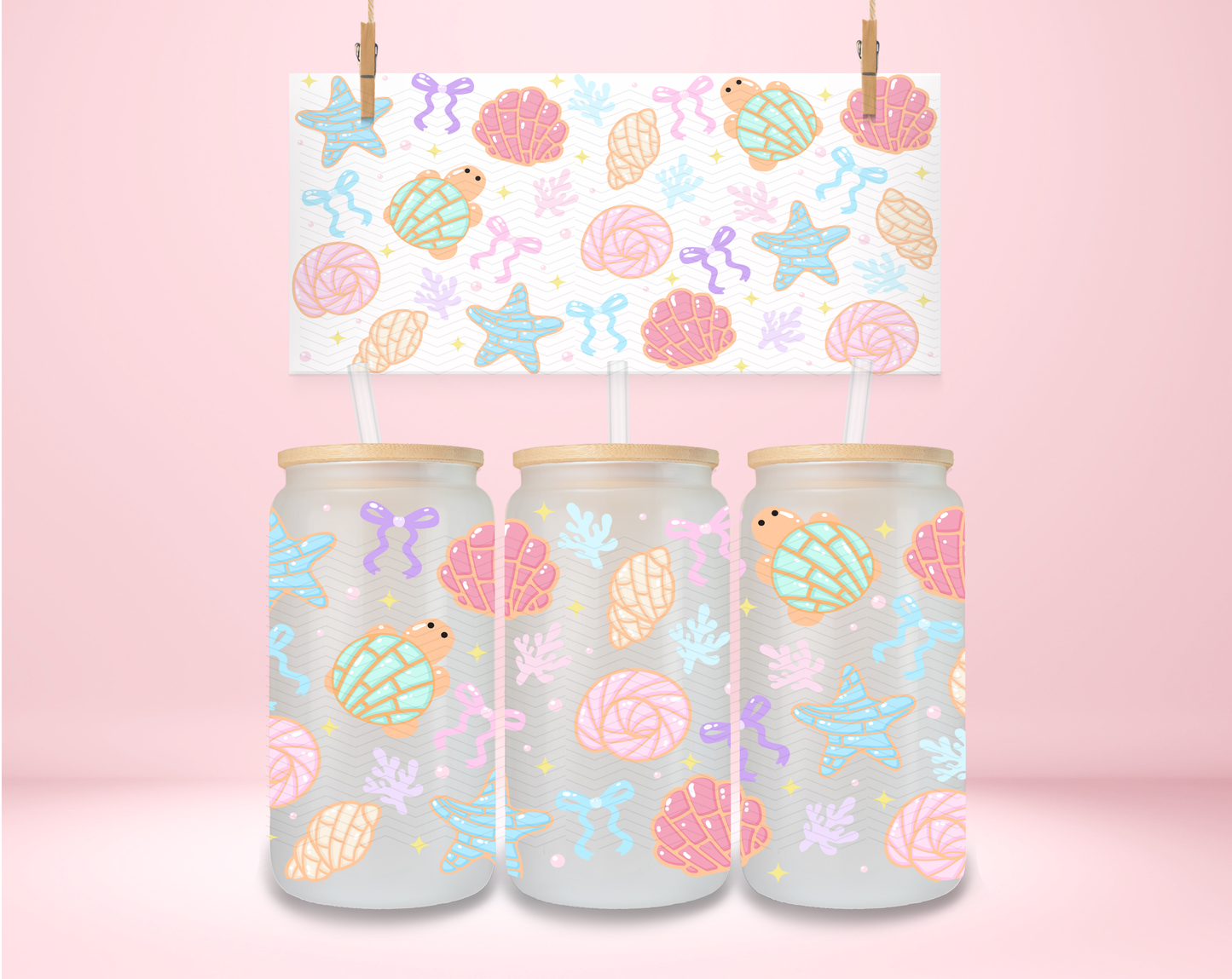 Coastal Conchas UVDTF Wrap