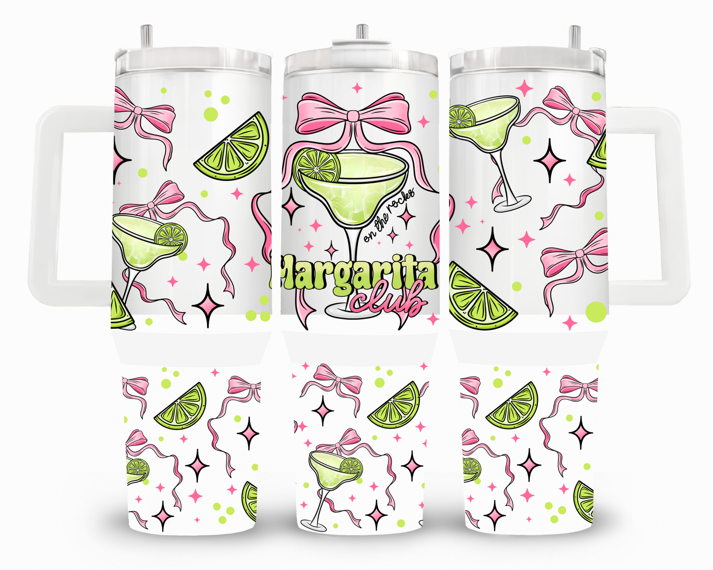 Margarita Club Coquette 40oz UVDTF Wrap