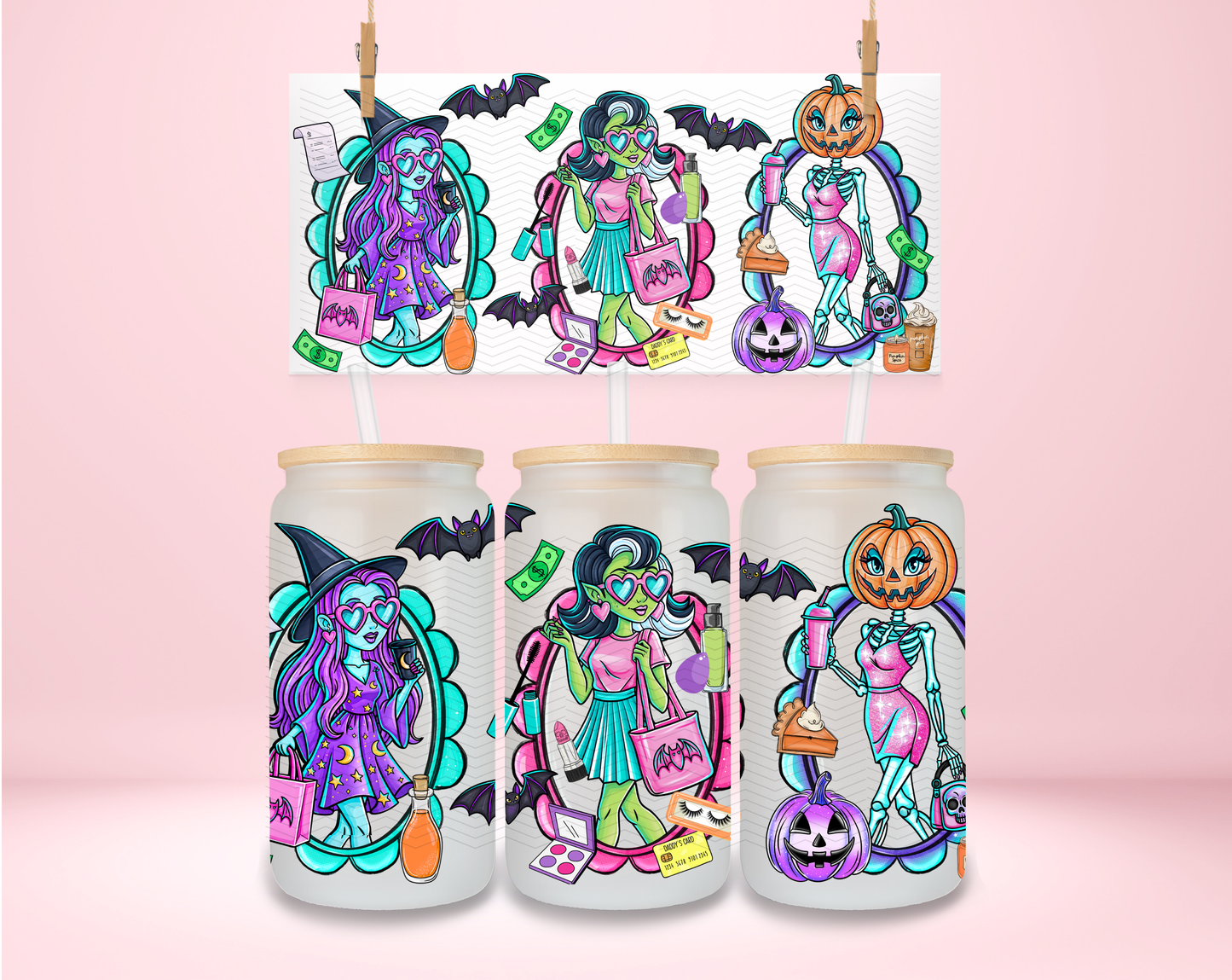 Ghouls Day Girlies UVDTF Wrap