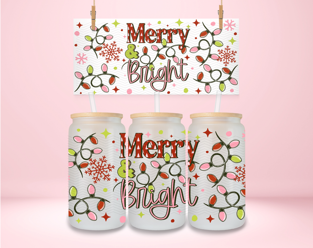 Merry & Bright UVDTF Wrap