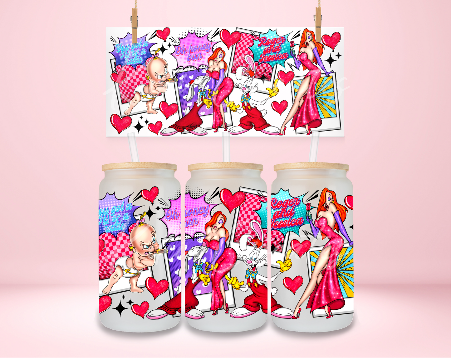 Roger Rabbit UVDTF Wrap