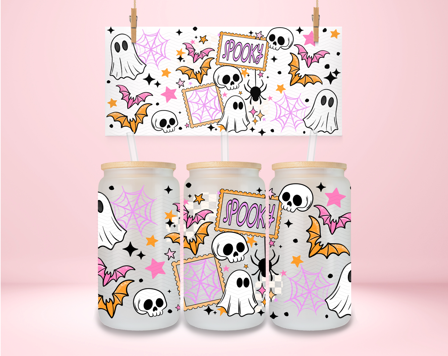 Spooky Stamps UVDTF Wrap