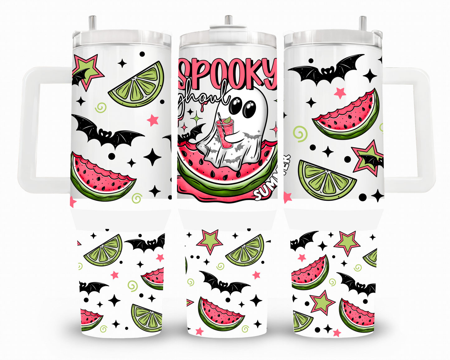Spooky Ghoul 40oz UVDTF Wrap