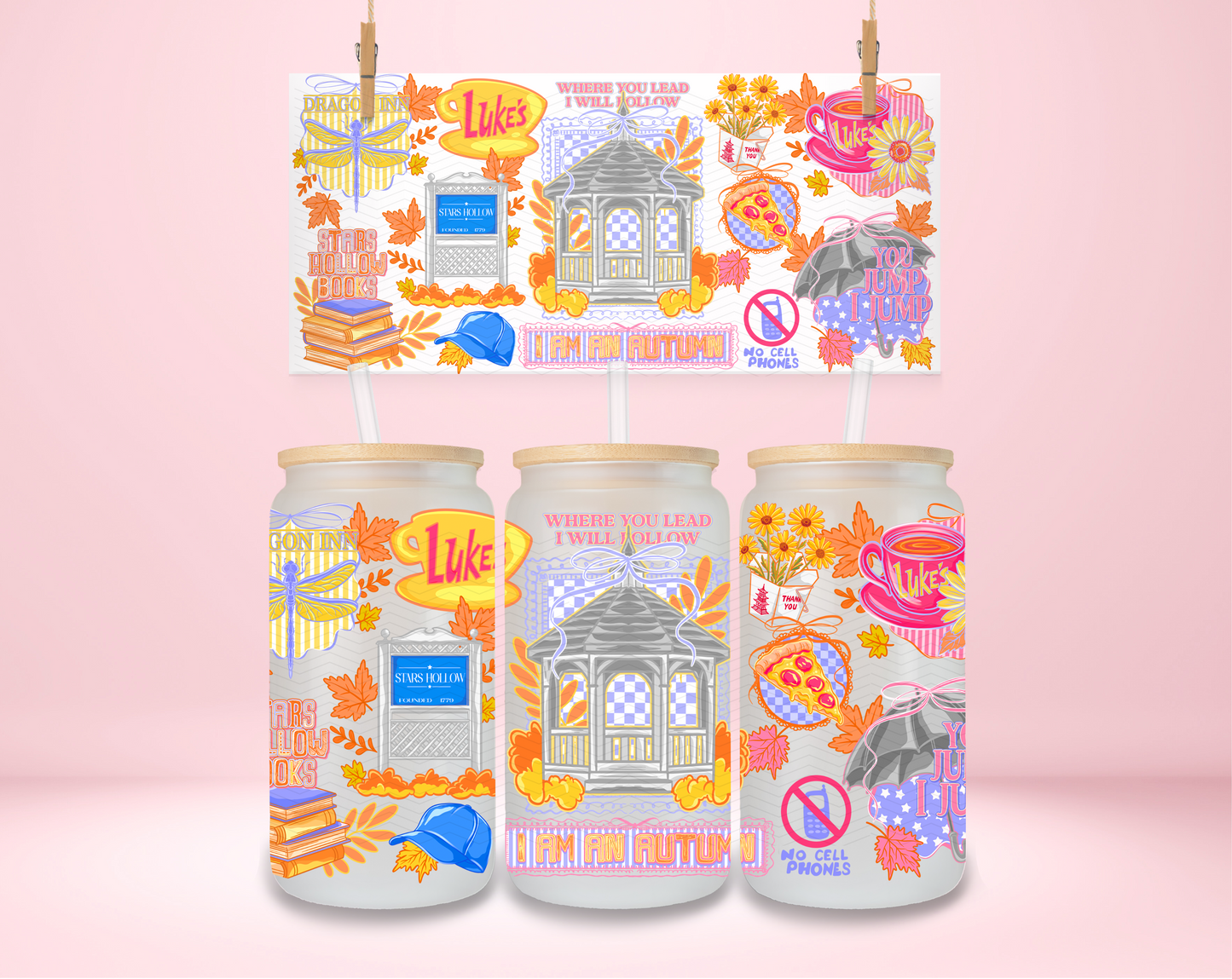 I Am An Autumn UVDTF Wrap