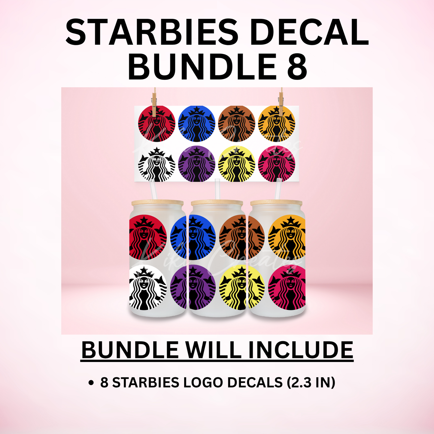 Starbies Decal Bundle 8