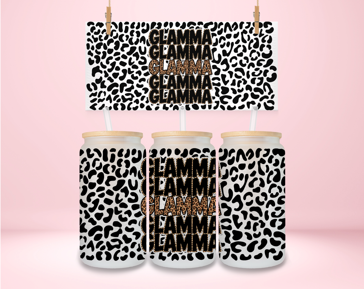 Glamma Leopard UVDTF Wrap