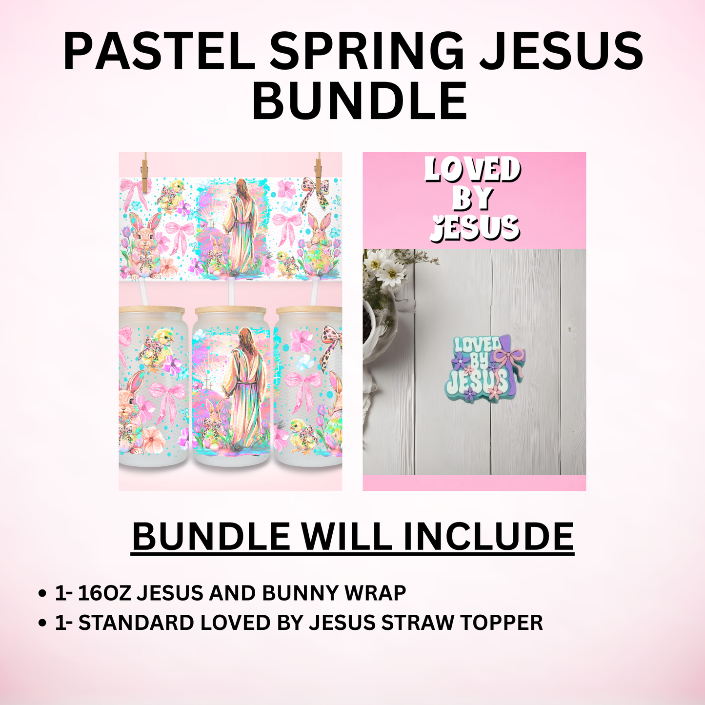 Pastel Spring Jesus Bundle