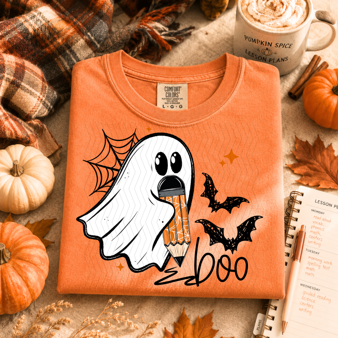 Boo Pencil Ghost DTF