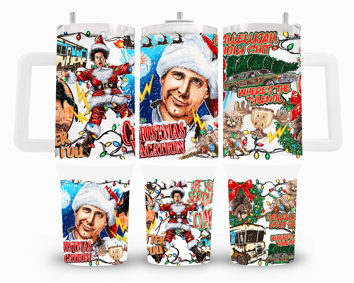 Christmas Vacation 40oz UVDTF Wrap