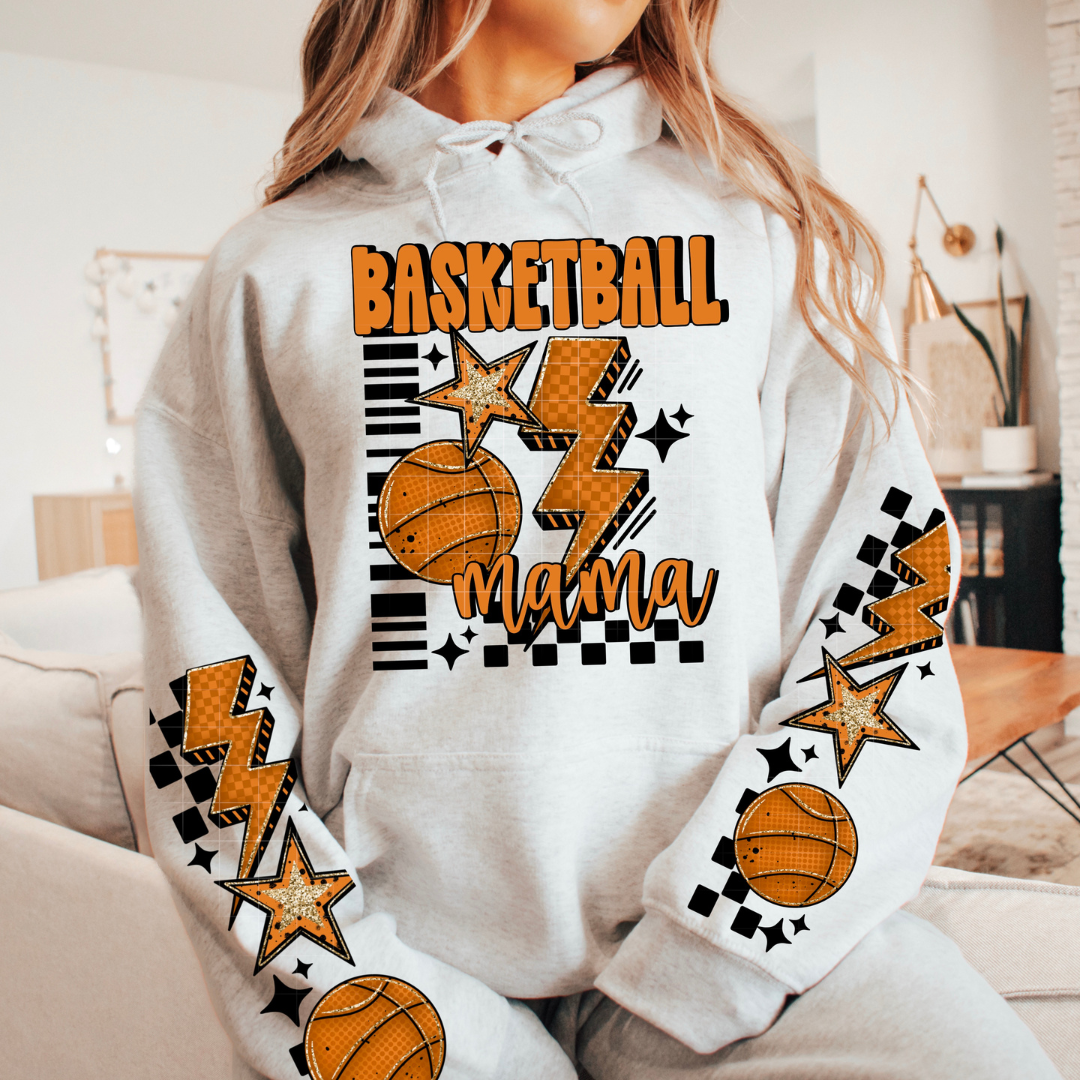 Basketball Mama W/ Sleeves DTF