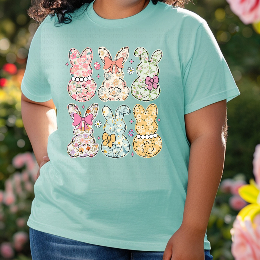 Coquette Easter Bunnies DTF