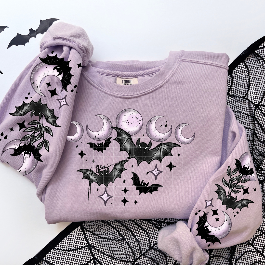 Black Bats and Purple Moons W/Sleeves