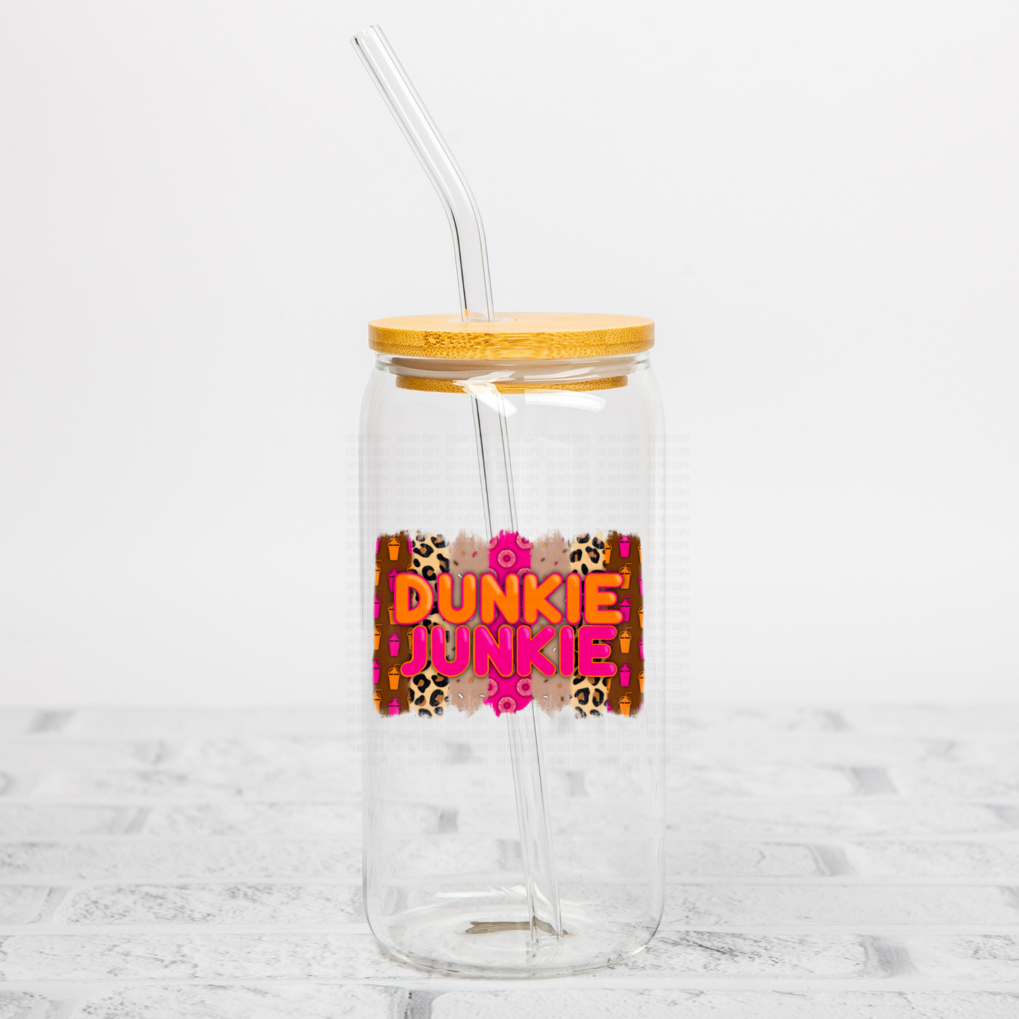 Dunkie Junkie Leopard UVDTF Decal