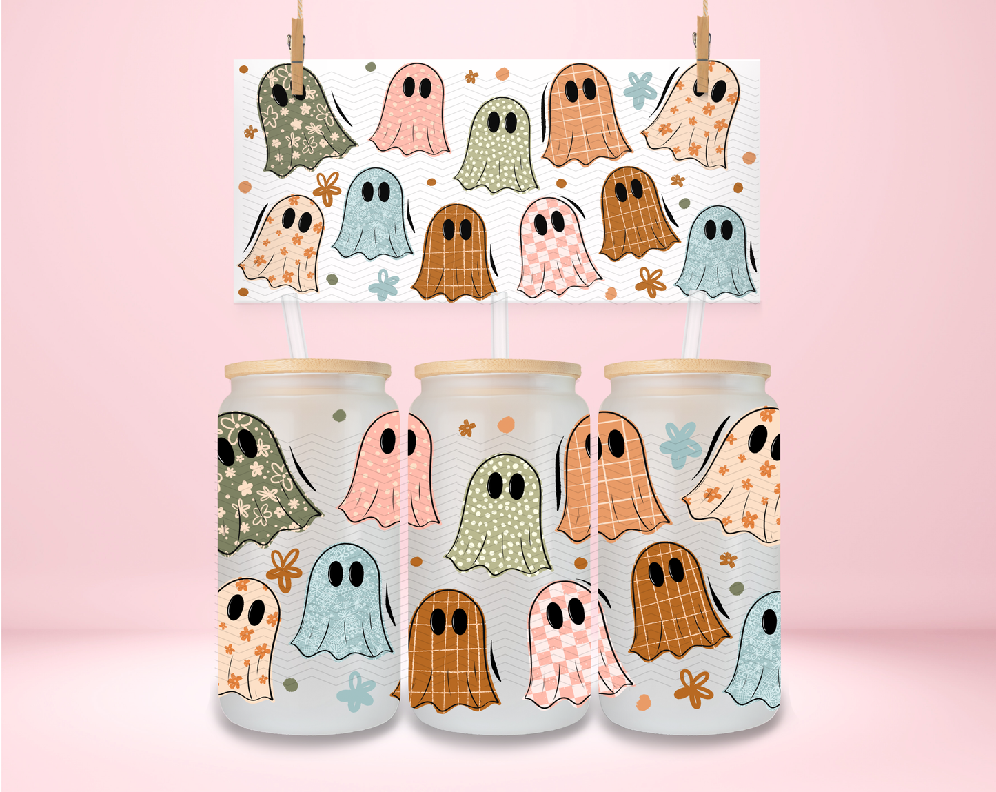 Pattern Ghosts UVDTF Wrap