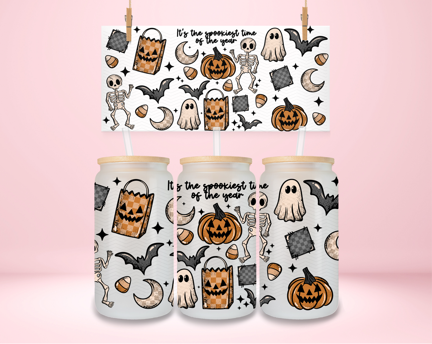 Spookiest Time Of The Year UVDTF Wrap