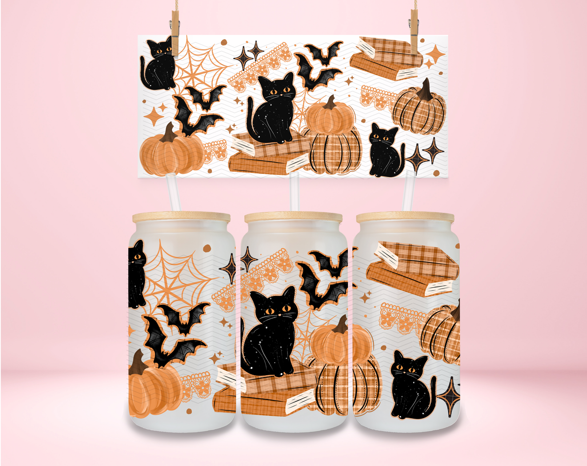 Black Cat and Plaid Books UVDTF Wrap