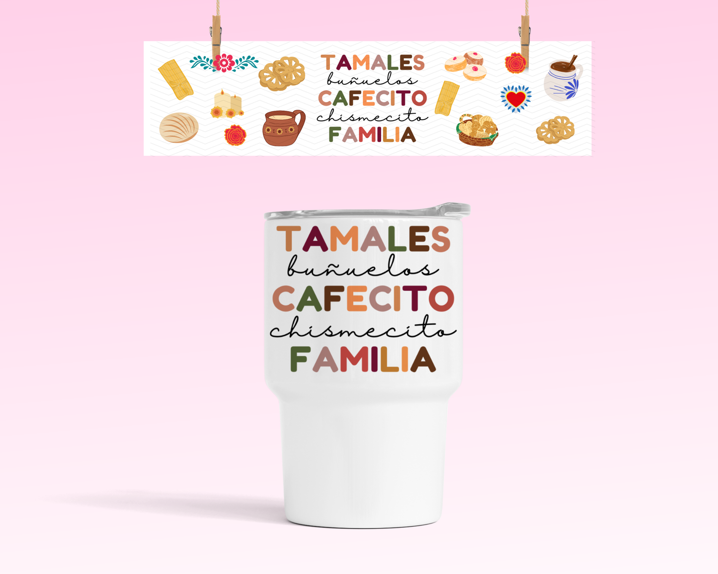 Familia Vibes Mini UVDTF Wrap