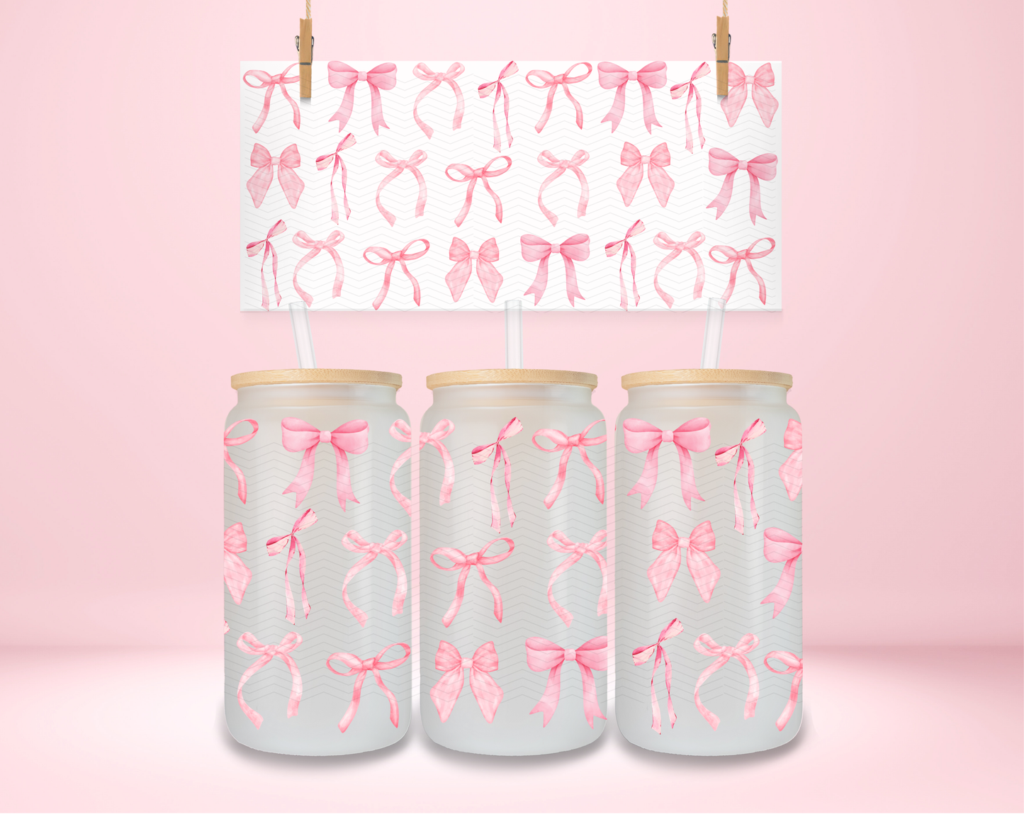 Coquette Bows UVDTF Wrap